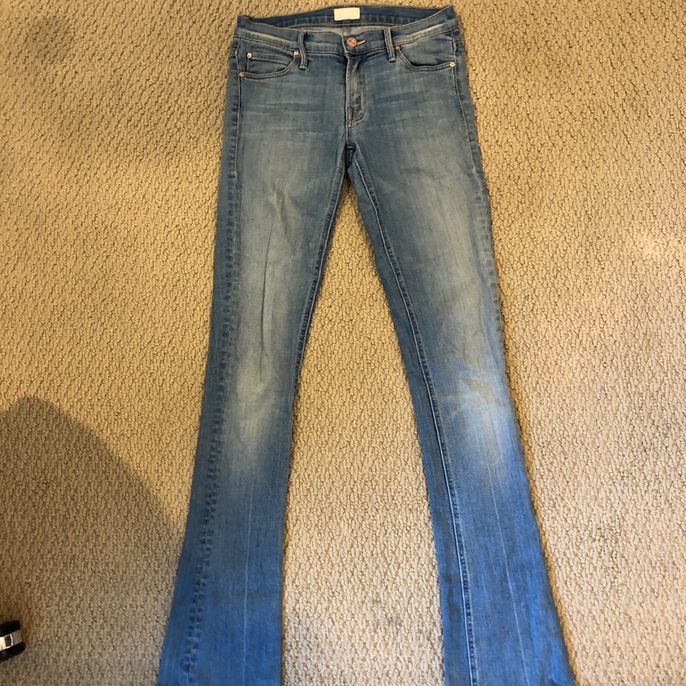Mother boot cut jeans